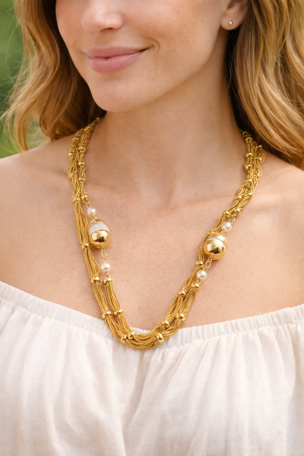 Taj Mahal Long Neckless