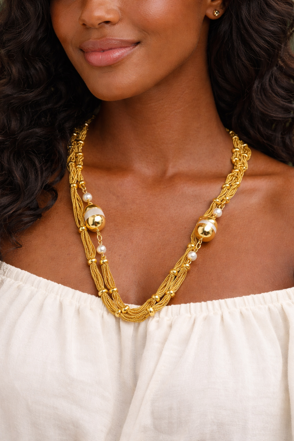 Taj Mahal Long Neckless